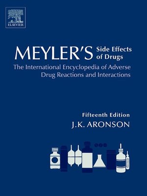 cover image of Meyler's Side Effects of Drugs 15E